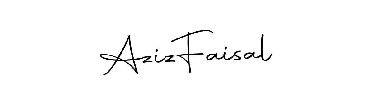 Also we have Aziz  Faisal name is the best signature style. Create professional handwritten signature collection using Autography-DOLnW autograph style. Aziz  Faisal signature style 10 images and pictures png