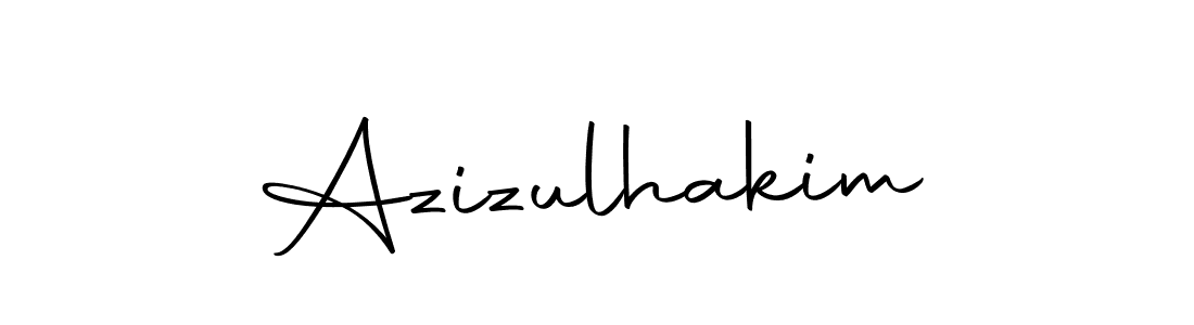 How to make Azizulhakim name signature. Use Autography-DOLnW style for creating short signs online. This is the latest handwritten sign. Azizulhakim signature style 10 images and pictures png
