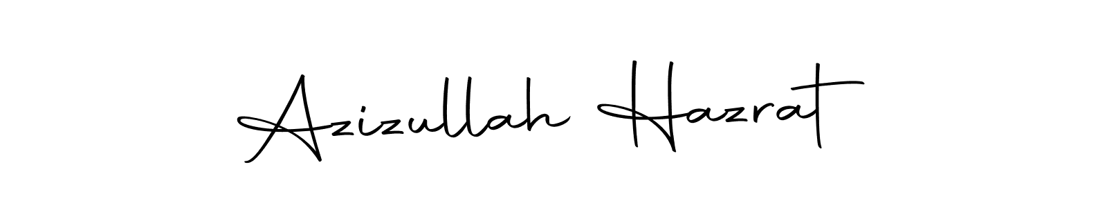 Make a beautiful signature design for name Azizullah Hazrat. Use this online signature maker to create a handwritten signature for free. Azizullah Hazrat signature style 10 images and pictures png