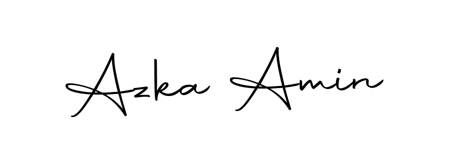Create a beautiful signature design for name Azka Amin. With this signature (Autography-DOLnW) fonts, you can make a handwritten signature for free. Azka Amin signature style 10 images and pictures png