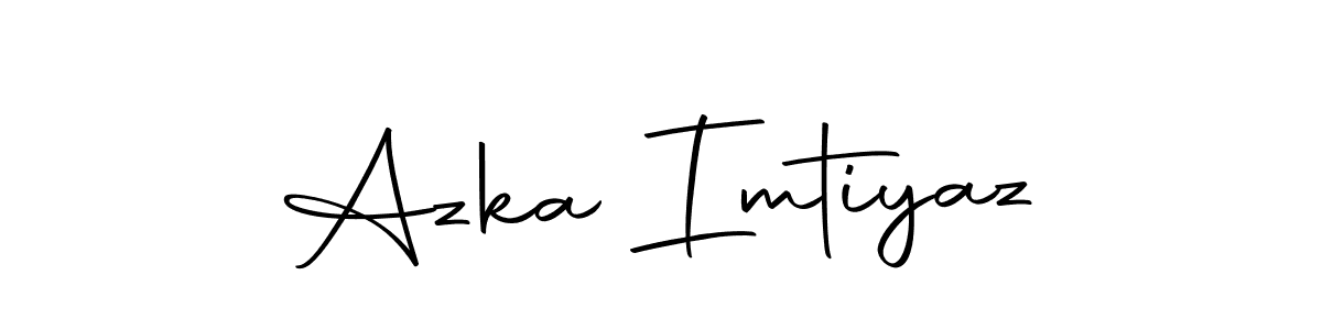 Also You can easily find your signature by using the search form. We will create Azka Imtiyaz name handwritten signature images for you free of cost using Autography-DOLnW sign style. Azka Imtiyaz signature style 10 images and pictures png