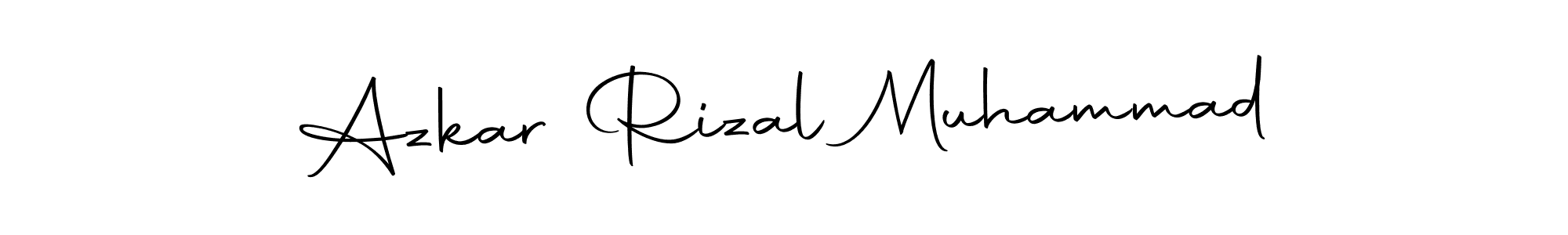 if you are searching for the best signature style for your name Azkar Rizal Muhammad. so please give up your signature search. here we have designed multiple signature styles  using Autography-DOLnW. Azkar Rizal Muhammad signature style 10 images and pictures png