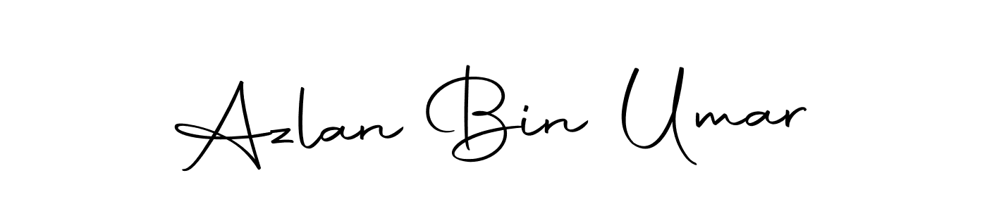 Make a beautiful signature design for name Azlan Bin Umar. With this signature (Autography-DOLnW) style, you can create a handwritten signature for free. Azlan Bin Umar signature style 10 images and pictures png