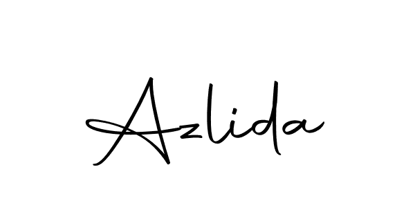 Make a beautiful signature design for name Azlida. Use this online signature maker to create a handwritten signature for free. Azlida signature style 10 images and pictures png