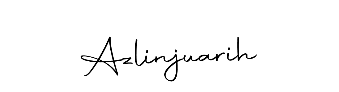 Make a beautiful signature design for name Azlinjuarih. With this signature (Autography-DOLnW) style, you can create a handwritten signature for free. Azlinjuarih signature style 10 images and pictures png
