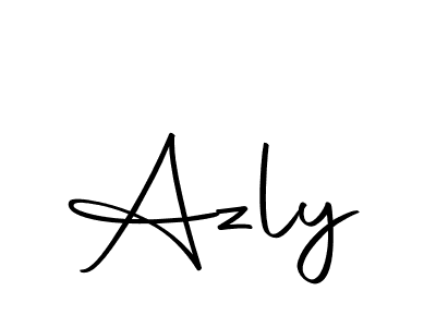 You should practise on your own different ways (Autography-DOLnW) to write your name (Azly) in signature. don't let someone else do it for you. Azly signature style 10 images and pictures png