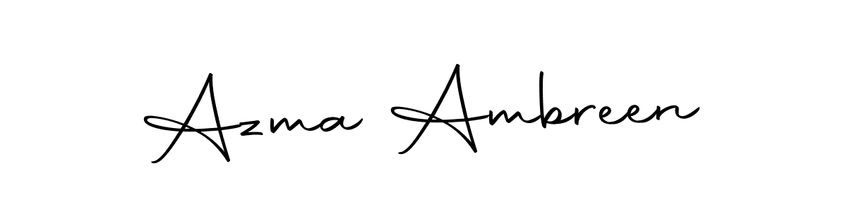 Similarly Autography-DOLnW is the best handwritten signature design. Signature creator online .You can use it as an online autograph creator for name Azma Ambreen. Azma Ambreen signature style 10 images and pictures png