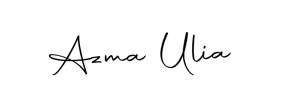 Also You can easily find your signature by using the search form. We will create Azma Ulia name handwritten signature images for you free of cost using Autography-DOLnW sign style. Azma Ulia signature style 10 images and pictures png