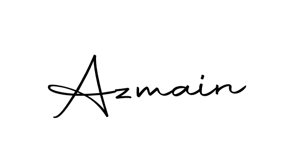 The best way (Autography-DOLnW) to make a short signature is to pick only two or three words in your name. The name Azmain include a total of six letters. For converting this name. Azmain signature style 10 images and pictures png