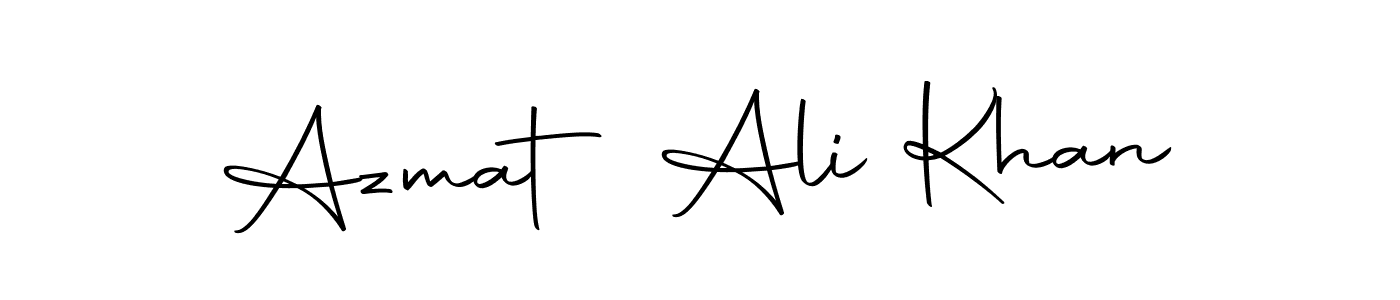 Make a beautiful signature design for name Azmat Ali Khan. Use this online signature maker to create a handwritten signature for free. Azmat Ali Khan signature style 10 images and pictures png
