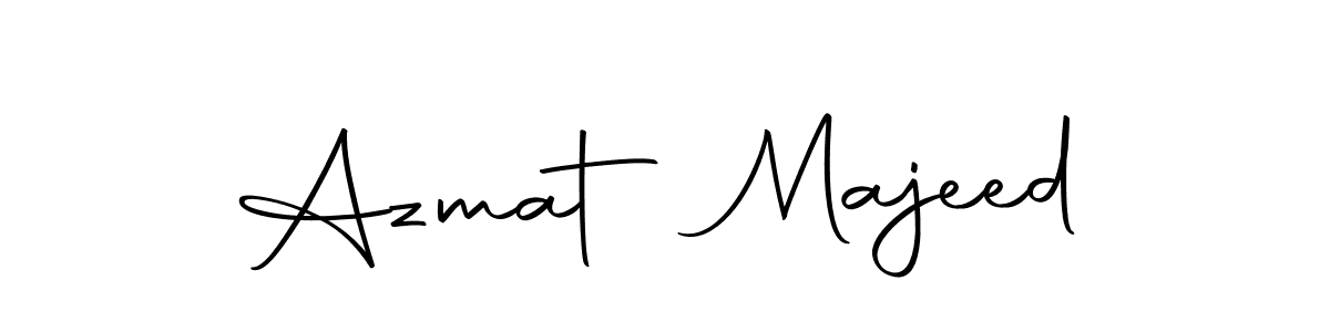 Also we have Azmat Majeed name is the best signature style. Create professional handwritten signature collection using Autography-DOLnW autograph style. Azmat Majeed signature style 10 images and pictures png