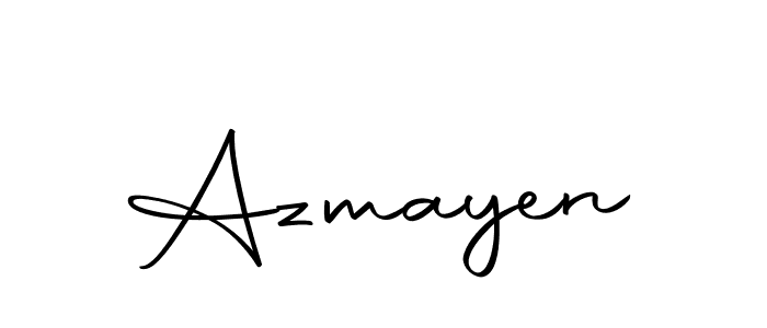 Use a signature maker to create a handwritten signature online. With this signature software, you can design (Autography-DOLnW) your own signature for name Azmayen. Azmayen signature style 10 images and pictures png