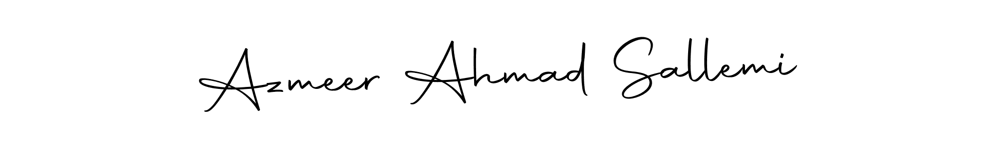 Make a beautiful signature design for name Azmeer Ahmad Sallemi. With this signature (Autography-DOLnW) style, you can create a handwritten signature for free. Azmeer Ahmad Sallemi signature style 10 images and pictures png