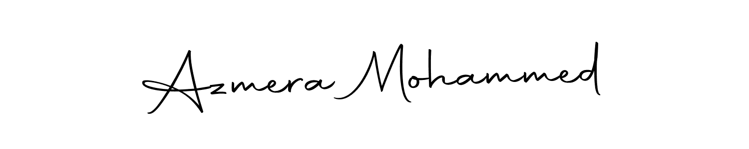 Make a beautiful signature design for name Azmera Mohammed. With this signature (Autography-DOLnW) style, you can create a handwritten signature for free. Azmera Mohammed signature style 10 images and pictures png