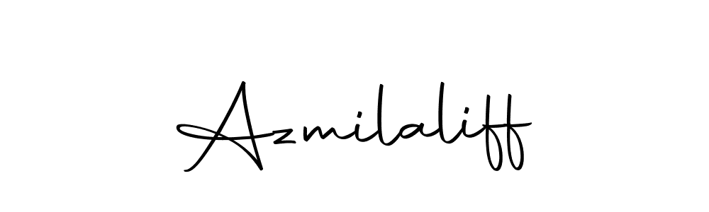 How to make Azmilaliff signature? Autography-DOLnW is a professional autograph style. Create handwritten signature for Azmilaliff name. Azmilaliff signature style 10 images and pictures png