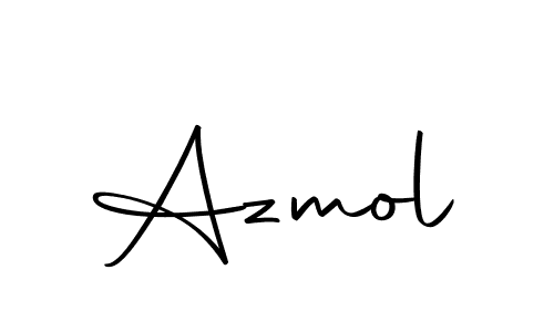 The best way (Autography-DOLnW) to make a short signature is to pick only two or three words in your name. The name Azmol include a total of six letters. For converting this name. Azmol signature style 10 images and pictures png