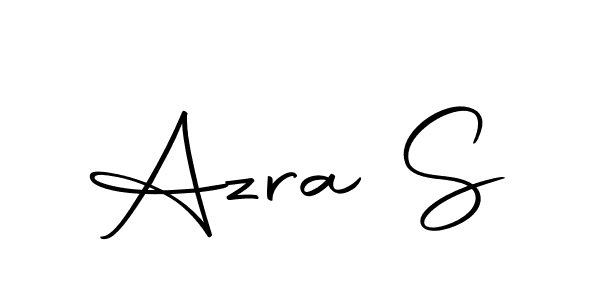 You should practise on your own different ways (Autography-DOLnW) to write your name (Azra S) in signature. don't let someone else do it for you. Azra S signature style 10 images and pictures png