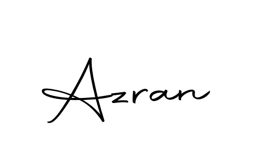 Create a beautiful signature design for name Azran. With this signature (Autography-DOLnW) fonts, you can make a handwritten signature for free. Azran signature style 10 images and pictures png