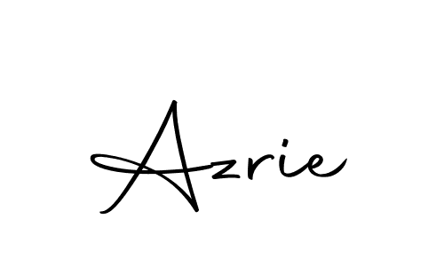 Make a beautiful signature design for name Azrie. With this signature (Autography-DOLnW) style, you can create a handwritten signature for free. Azrie signature style 10 images and pictures png