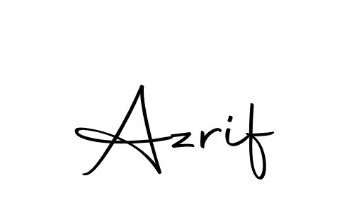 Make a beautiful signature design for name Azrif. Use this online signature maker to create a handwritten signature for free. Azrif signature style 10 images and pictures png