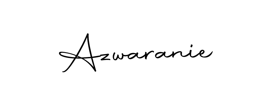 You can use this online signature creator to create a handwritten signature for the name Azwaranie. This is the best online autograph maker. Azwaranie signature style 10 images and pictures png