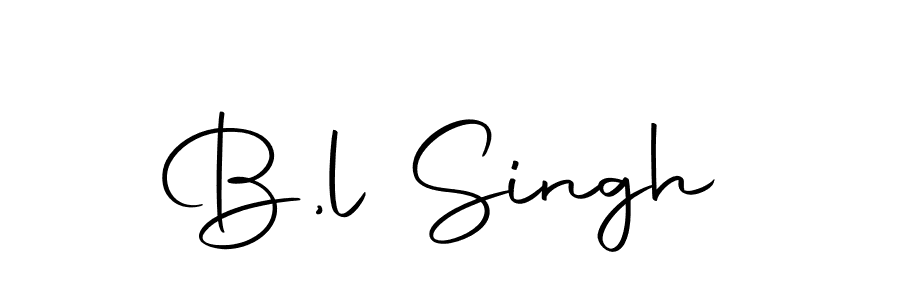 Make a beautiful signature design for name B,l Singh. With this signature (Autography-DOLnW) style, you can create a handwritten signature for free. B,l Singh signature style 10 images and pictures png