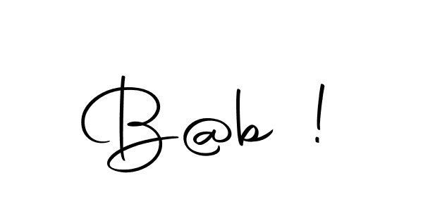 Make a beautiful signature design for name B@bĹ!. Use this online signature maker to create a handwritten signature for free. B@bĹ! signature style 10 images and pictures png