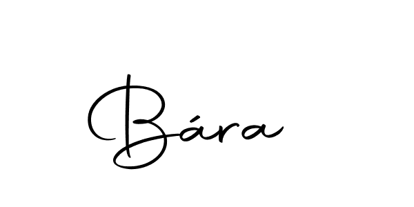 The best way (Autography-DOLnW) to make a short signature is to pick only two or three words in your name. The name Bára  include a total of six letters. For converting this name. Bára  signature style 10 images and pictures png