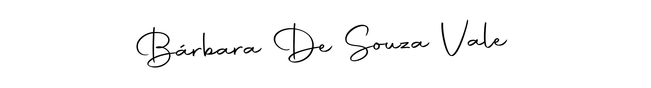 You can use this online signature creator to create a handwritten signature for the name Bárbara De Souza Vale. This is the best online autograph maker. Bárbara De Souza Vale signature style 10 images and pictures png