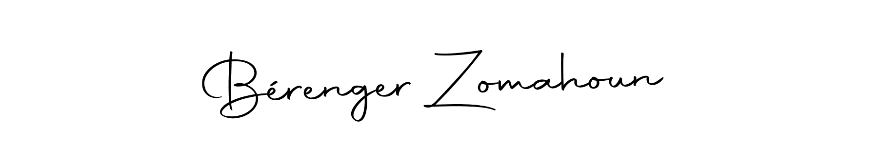 How to make Bérenger Zomahoun signature? Autography-DOLnW is a professional autograph style. Create handwritten signature for Bérenger Zomahoun name. Bérenger Zomahoun signature style 10 images and pictures png