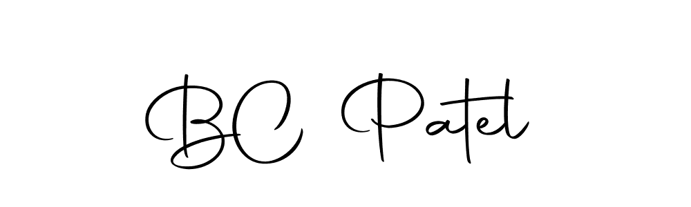 The best way (Autography-DOLnW) to make a short signature is to pick only two or three words in your name. The name B  C Patel include a total of six letters. For converting this name. B  C Patel signature style 10 images and pictures png