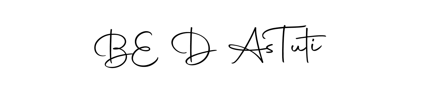 Use a signature maker to create a handwritten signature online. With this signature software, you can design (Autography-DOLnW) your own signature for name B  E D As  Tuti. B  E D As  Tuti signature style 10 images and pictures png