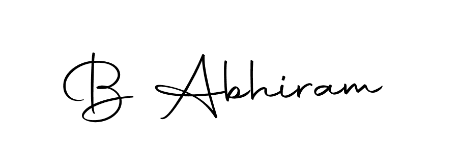 How to make B Abhiram signature? Autography-DOLnW is a professional autograph style. Create handwritten signature for B Abhiram name. B Abhiram signature style 10 images and pictures png