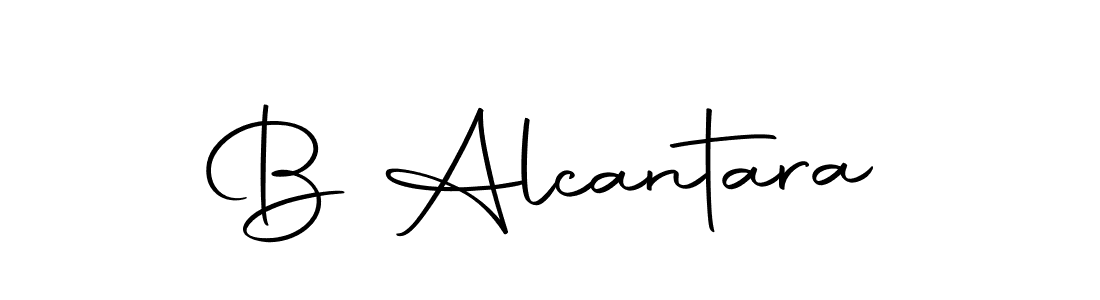 How to make B Alcantara name signature. Use Autography-DOLnW style for creating short signs online. This is the latest handwritten sign. B Alcantara signature style 10 images and pictures png