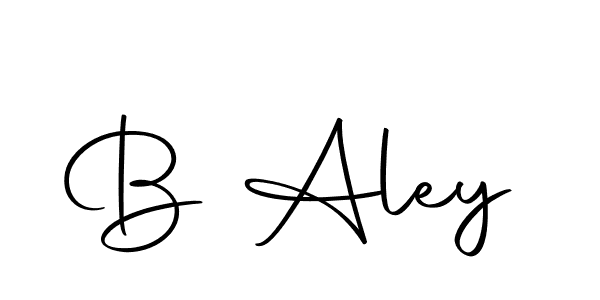 Use a signature maker to create a handwritten signature online. With this signature software, you can design (Autography-DOLnW) your own signature for name B Aley. B Aley signature style 10 images and pictures png