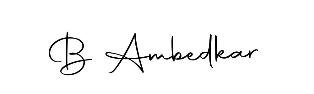 How to make B Ambedkar signature? Autography-DOLnW is a professional autograph style. Create handwritten signature for B Ambedkar name. B Ambedkar signature style 10 images and pictures png