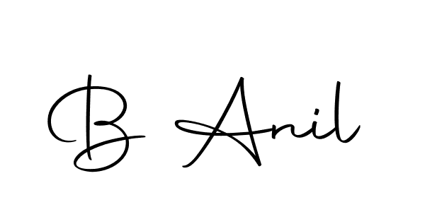 if you are searching for the best signature style for your name B Anil. so please give up your signature search. here we have designed multiple signature styles  using Autography-DOLnW. B Anil signature style 10 images and pictures png
