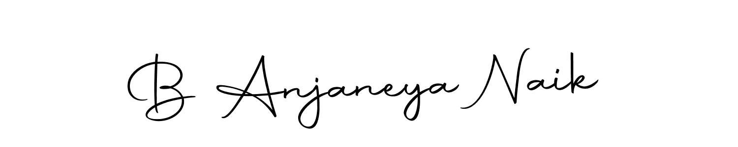 B Anjaneya Naik stylish signature style. Best Handwritten Sign (Autography-DOLnW) for my name. Handwritten Signature Collection Ideas for my name B Anjaneya Naik. B Anjaneya Naik signature style 10 images and pictures png