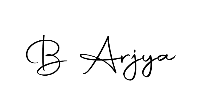 Once you've used our free online signature maker to create your best signature Autography-DOLnW style, it's time to enjoy all of the benefits that B Arjya name signing documents. B Arjya signature style 10 images and pictures png