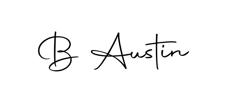Make a beautiful signature design for name B Austin. With this signature (Autography-DOLnW) style, you can create a handwritten signature for free. B Austin signature style 10 images and pictures png