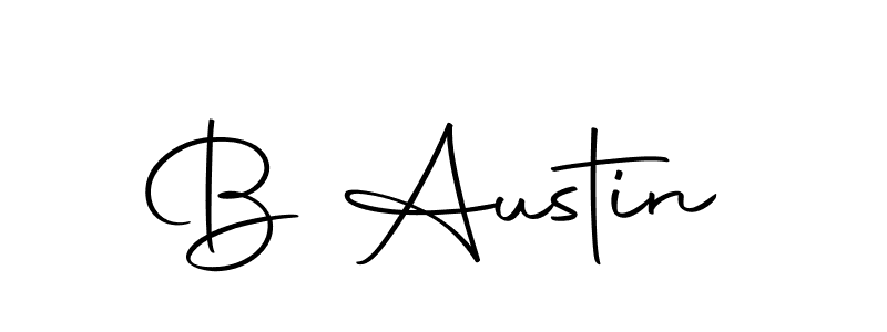 Make a beautiful signature design for name B Austin. With this signature (Autography-DOLnW) style, you can create a handwritten signature for free. B Austin signature style 10 images and pictures png