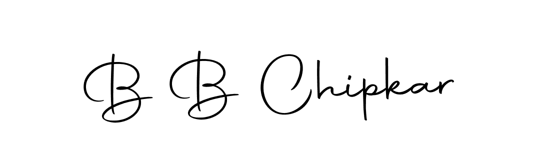 You should practise on your own different ways (Autography-DOLnW) to write your name (B B Chipkar) in signature. don't let someone else do it for you. B B Chipkar signature style 10 images and pictures png