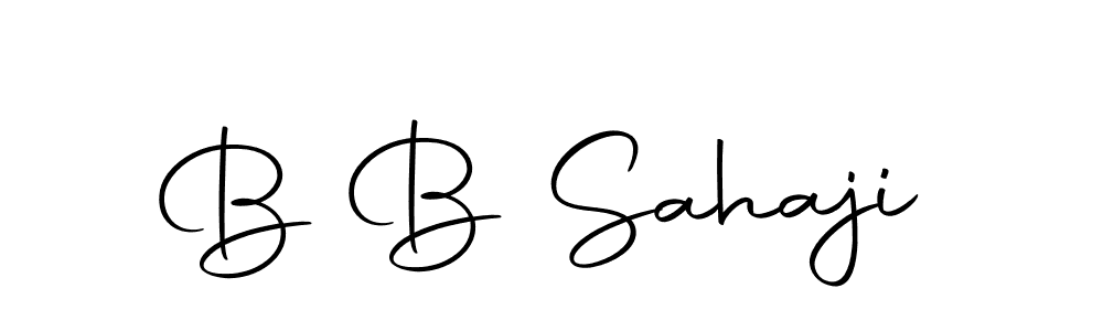 Also You can easily find your signature by using the search form. We will create B B Sahaji name handwritten signature images for you free of cost using Autography-DOLnW sign style. B B Sahaji signature style 10 images and pictures png