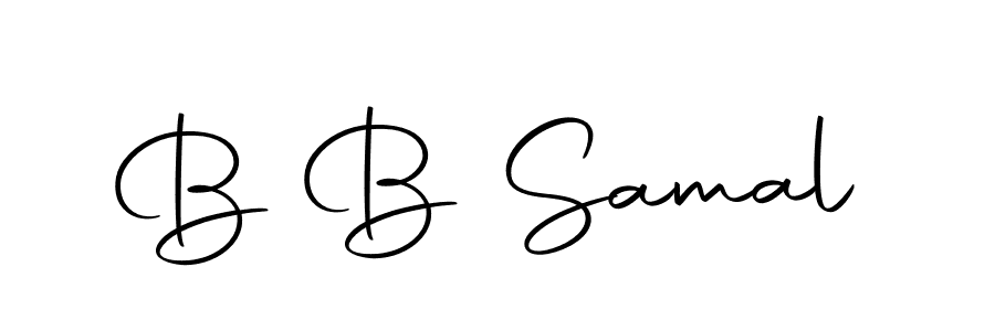 You should practise on your own different ways (Autography-DOLnW) to write your name (B B Samal) in signature. don't let someone else do it for you. B B Samal signature style 10 images and pictures png