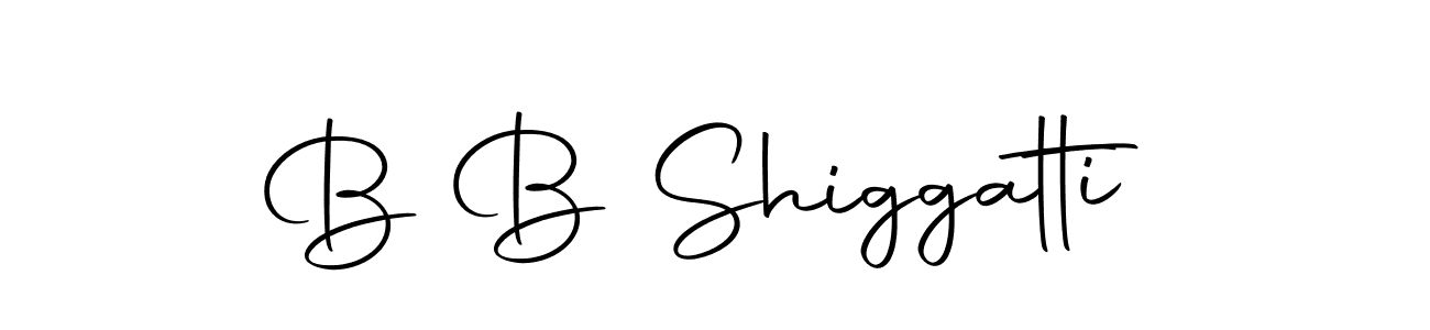 The best way (Autography-DOLnW) to make a short signature is to pick only two or three words in your name. The name B B Shiggatti include a total of six letters. For converting this name. B B Shiggatti signature style 10 images and pictures png