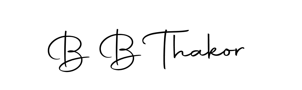 B B Thakor stylish signature style. Best Handwritten Sign (Autography-DOLnW) for my name. Handwritten Signature Collection Ideas for my name B B Thakor. B B Thakor signature style 10 images and pictures png