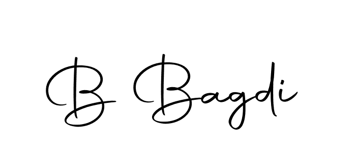 The best way (Autography-DOLnW) to make a short signature is to pick only two or three words in your name. The name B Bagdi include a total of six letters. For converting this name. B Bagdi signature style 10 images and pictures png