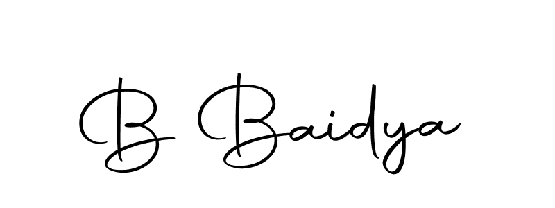 B Baidya stylish signature style. Best Handwritten Sign (Autography-DOLnW) for my name. Handwritten Signature Collection Ideas for my name B Baidya. B Baidya signature style 10 images and pictures png