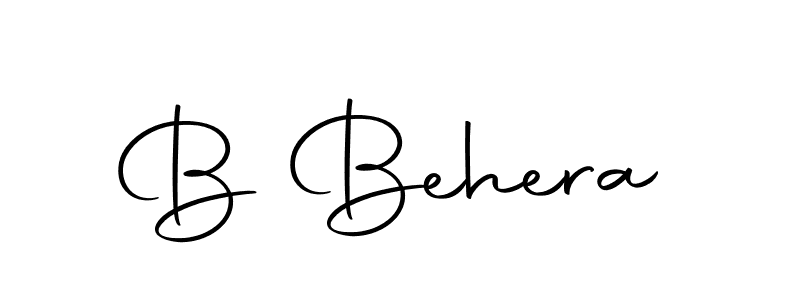 Make a beautiful signature design for name B Behera. With this signature (Autography-DOLnW) style, you can create a handwritten signature for free. B Behera signature style 10 images and pictures png