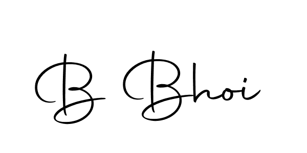 Make a beautiful signature design for name B Bhoi. With this signature (Autography-DOLnW) style, you can create a handwritten signature for free. B Bhoi signature style 10 images and pictures png